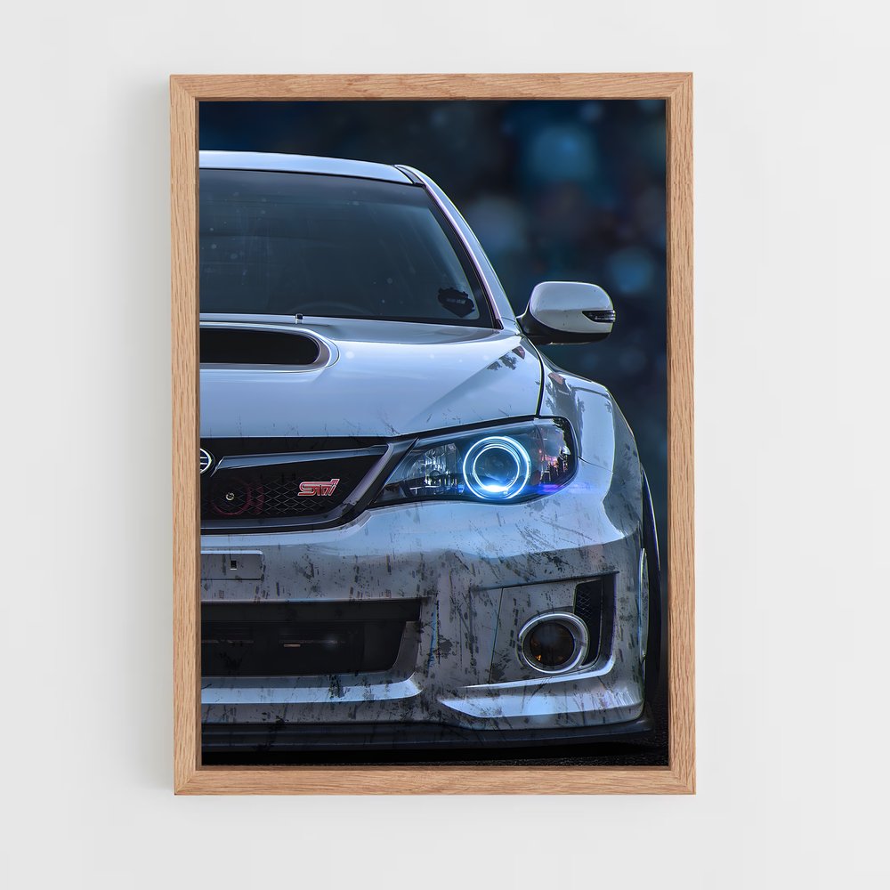 Poster Lumière de Performance – affiche Subaru (vue 4)
